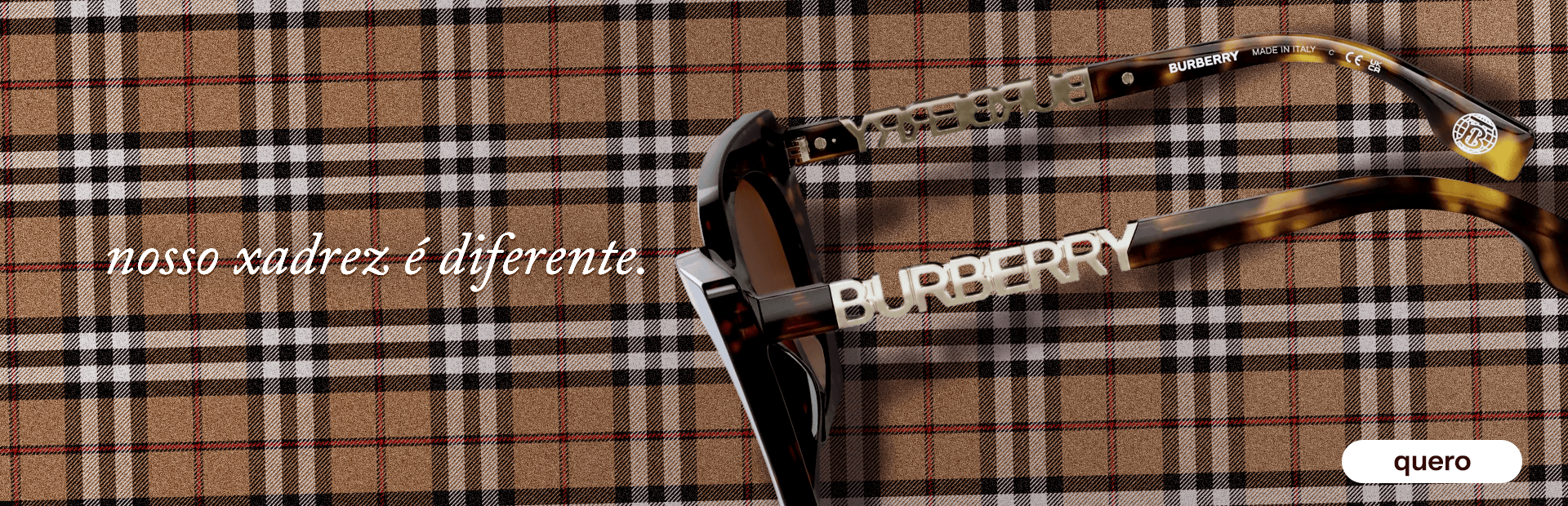 Xadrez é com Burberry