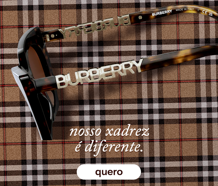 Xadrez é com Burberry
