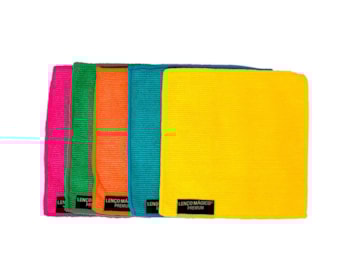 Kit Lenço Mágico Flanela Premium Micro Fibra