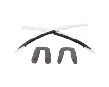 Kit Oakley Hastes + 2 Borrachas Jawbreaker White
