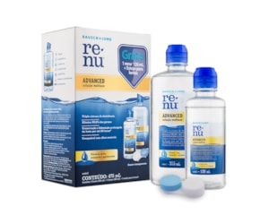 Kit Solução Para Lente de Contato Renu Advanced 475ml