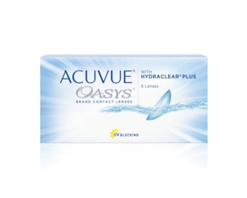 Lente de Contato Acuvue Oasys com Hydraclear Plus Grau Quinzenal