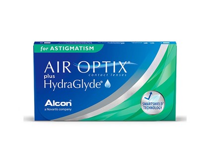 Lente de Contato Air Optix Plus Hydraglyde Para Astigmatismo