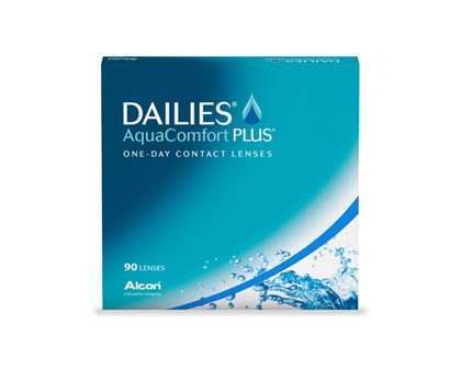 Lente de Contato Alcon Aqua Comfort Plus Grau Diário - 90 Lentes