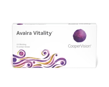 Lente de Contato Avaira Vitality Com Grau Mensal