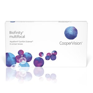 Lente de Contato Biofinity Multifocal com Grau Mensal