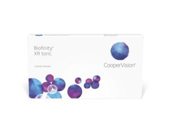 Lente de Contato Biofinity Toric XR Com Grau Mensal