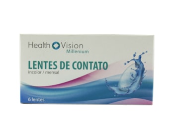 Lente de Contato Health Vision Com Grau Mensal
