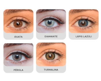 Lente de Contato Natural Vision Beauty Color Grau Anual