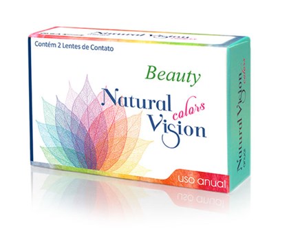 Lente de Contato Natural Vision Beauty Color Sem Grau Anual