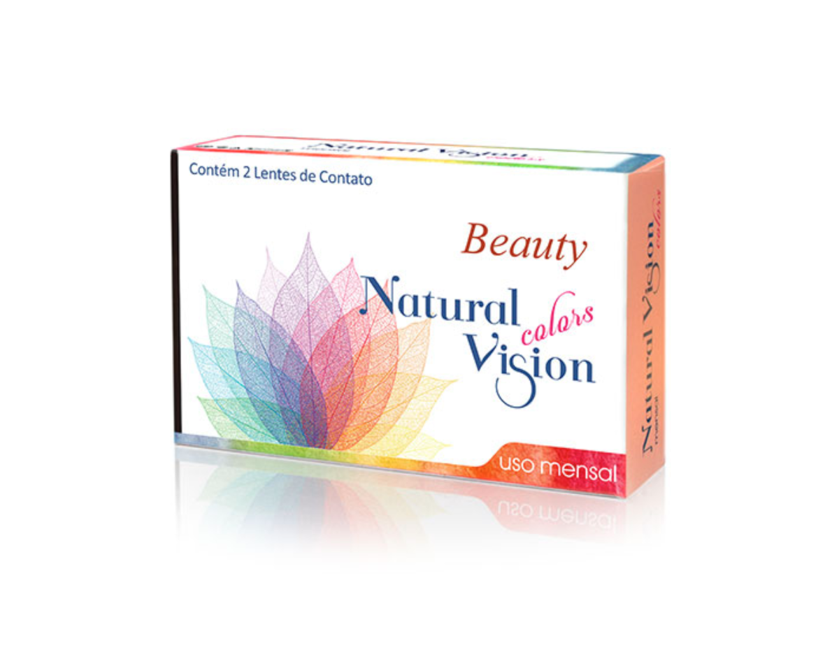 Lente de Contato Natural Vision Beauty Color Sem Grau Mensal