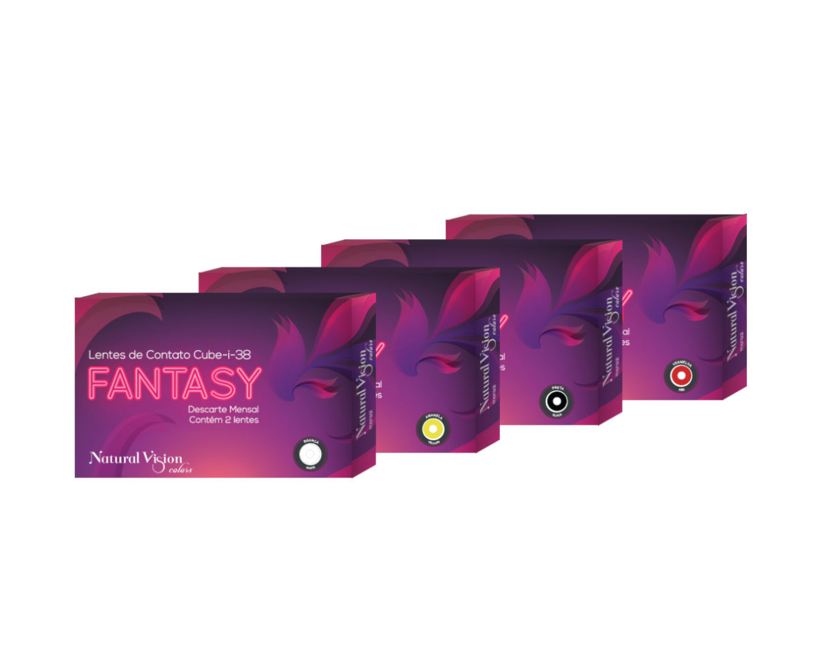 Lente de Contato Natural Vision Fantasy Mensal