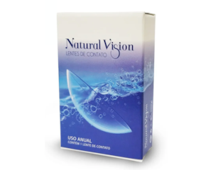 Lente de Contato Natural Vision Grau Anual