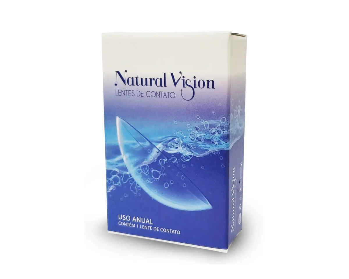 Lente de Contato Natural Vision Grau Anual