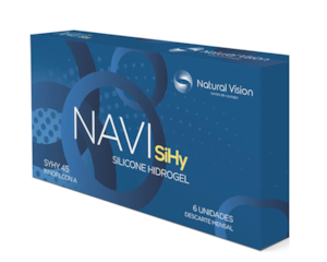 Lente de Contato Natural Vision Navi SiHy Mensal