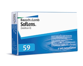 Lente de Contato SofLens 59 Com Grau Mensal