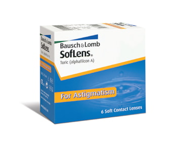 Lente de Contato SofLens 66 para Astigmatismo Com Grau Mensal