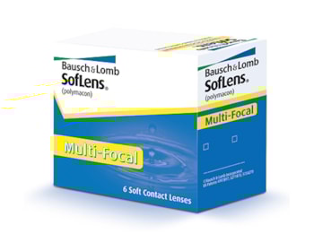 Lente de Contato SofLens Multifocal Com Grau Mensal