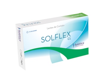 Lente de Contato Solflex CL Com Grau Mensal