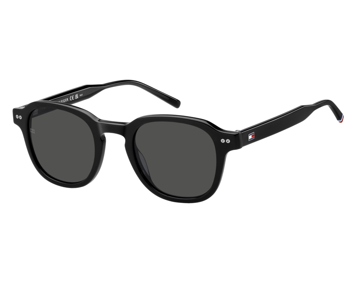 Óculo de Sol Tommy Hilfiger  Preppy  Preto TH2185/S 807-49