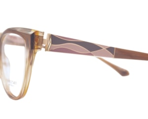 Óculos de Grau Ana Hickmann Duo Fashion Marrom  ANA8 C01-53