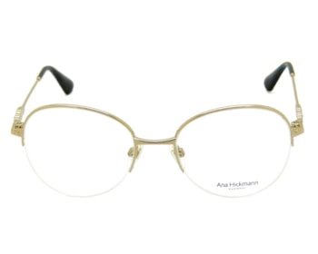 Óculos de Grau Ana Hickmann Vicky 3 Prata AH10064 11A-53