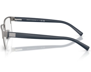 Óculos de Grau Armani Exchange Forever Young Chumbo Azul AX1019 6003-54