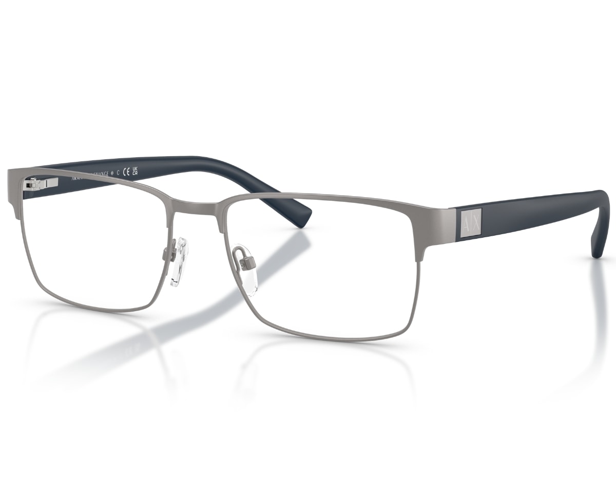 Óculos de Grau Armani Exchange Forever Young Chumbo Azul AX1019