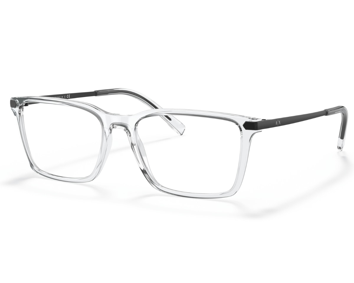 Óculos de Grau Armani Exchange Forever Young Translúcido AX3077 8333-54