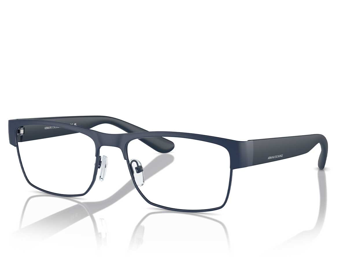 Óculos de Grau Armani Exchange Matte Gunmetal AX1065 6003-56