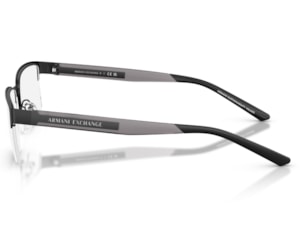 Óculos de Grau Armani Exchange Preto Fosco AX1075 6000-55
