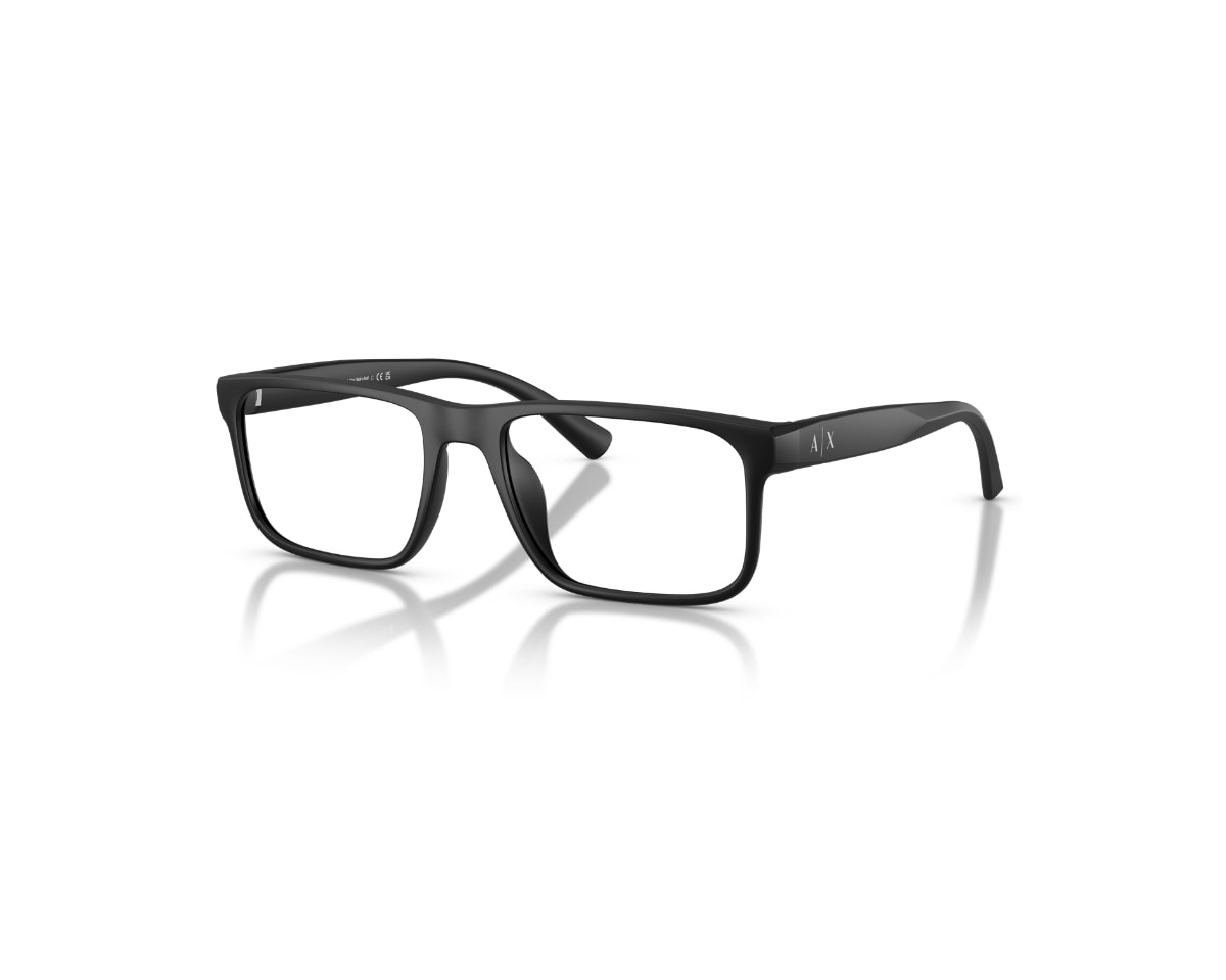 Óculos de Grau Armani Exchange Preto Fosco AX3147U 8078-54