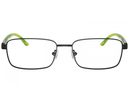 Óculos de Grau Armani Exchange Preto Fosco Verde AX1050 6119-56