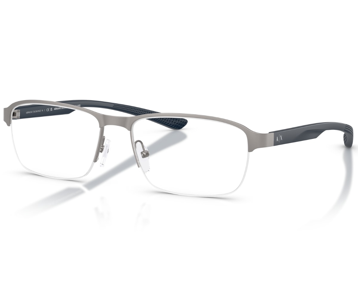 Óculos de Grau Armani Exchange Reinvented Classic Chumbo AX1061 6084-57