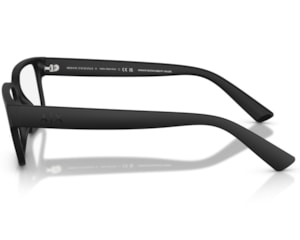 Óculos de Grau Armani Exchange Reinvented Classic Preto Fosco AX3130U 8078-53