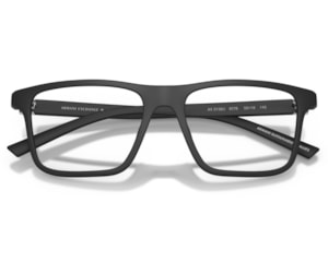 Óculos de Grau Armani Exchange Reinvented Classic Preto Fosco AX3136U 8078-55