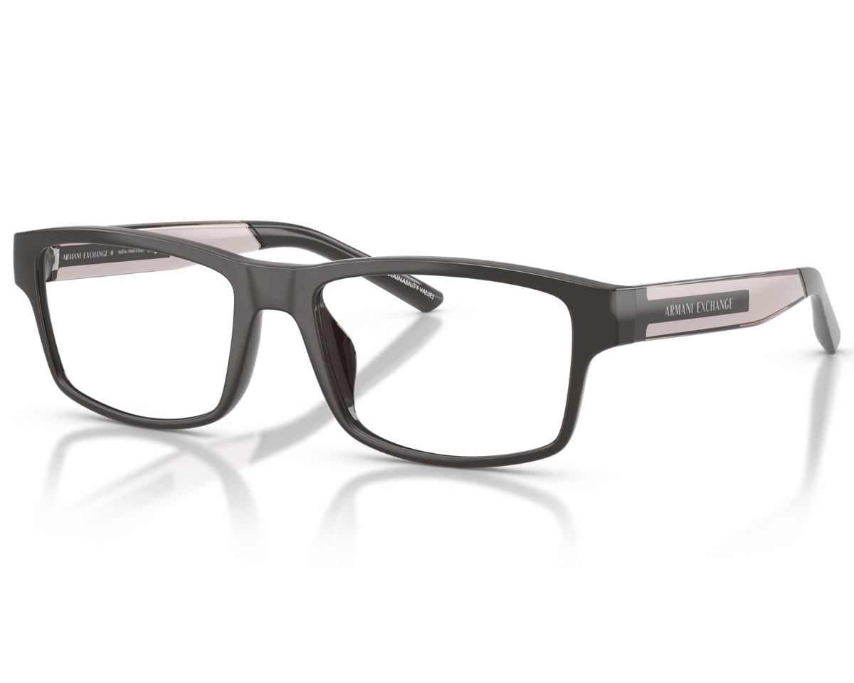 Óculos de Grau Armani Exchange Reinvented Marrom AX3140U 8405-54