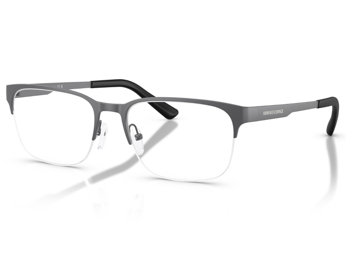 Óculos de Grau Armani Exchange Vibes Chumbo AX1060 6093-55