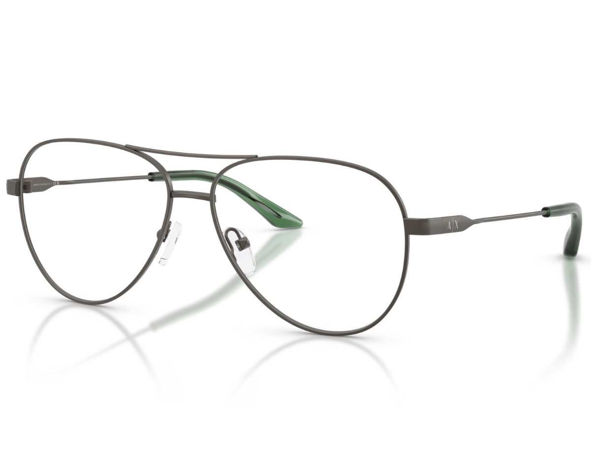 Óculos de Grau Armani Exchange Vibes Chumbo AX1077 6133-57