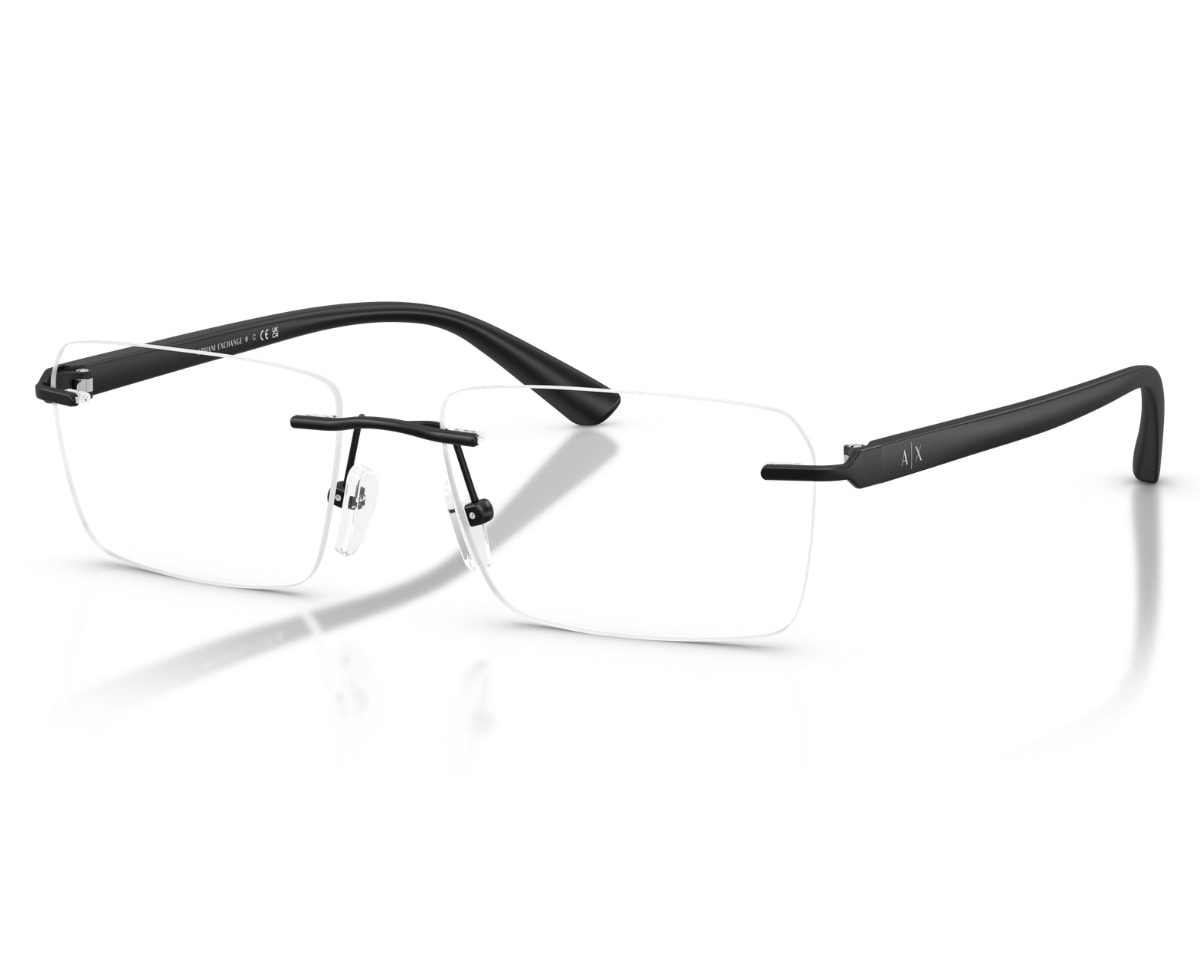 Óculos de Grau Armani Exchange Vibes Preto AX1064 6001-56