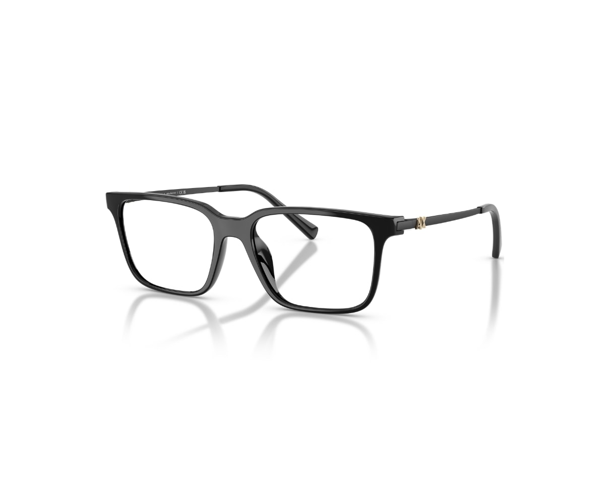 Óculos de Grau Armani Exchange Vibes Preto Brilhante AX3149U 8158-54