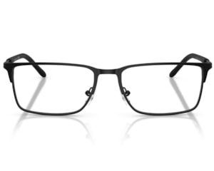 Óculos de Grau Armani Exchange Vibes Preto Fosco AX1073 6000-56