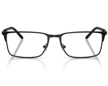 Óculos de Grau Armani Exchange Vibes Preto Fosco AX1073 6000-56
