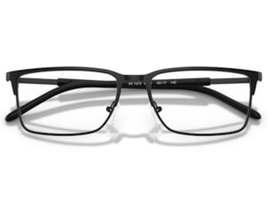 Óculos de Grau Armani Exchange Vibes Preto Fosco AX1073 6000-56
