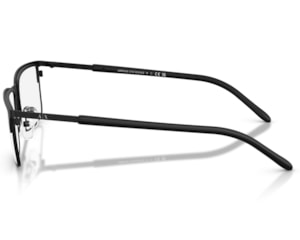 Óculos de Grau Armani Exchange Vibes Preto Fosco AX1073 6000-56