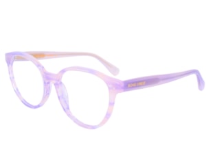 Óculos de Grau Bond Street Chroma Milano Photochromic Branco Roxo ETG2504 C2-52