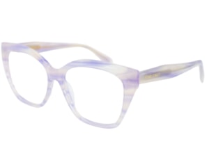 Óculos de Grau Bond Street Chroma Milano Photochromic Branco Roxo ETG2505 C2-54