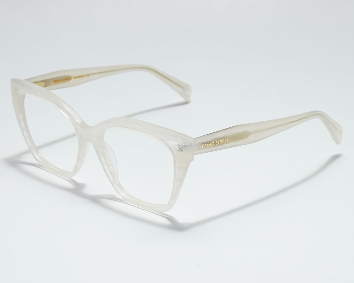 Óculos de Grau Bond Street Chroma Milano Photochromic Branco Roxo ETG2505 C2-54