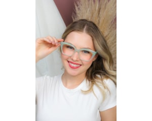Óculos de Grau Bond Street Chroma Milano Photochromic Verde Roxo ETG2505 C1-54