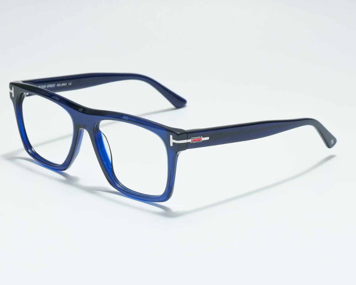 Óculos de Grau Bond Street Milano Azul Escuro ETG2510 C4-55